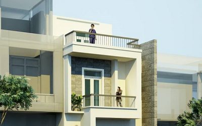mẫu thiết kế nhà phố đẹp 