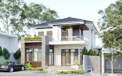 Biệt thự 2 tầng hiện đại tại Quảng Ngãi