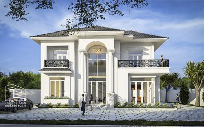 Công trình biệt thự 2 tầng Phường Nghĩa Chánh