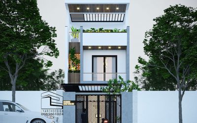 Công trình nhà phố hẻm Chu Văn An Tp. Quảng Ngãi