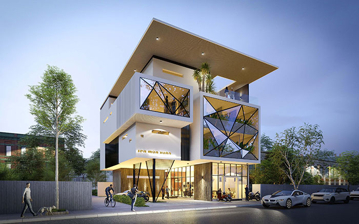 Công trình Spa Lê Hồng Phong Quảng Ngãi