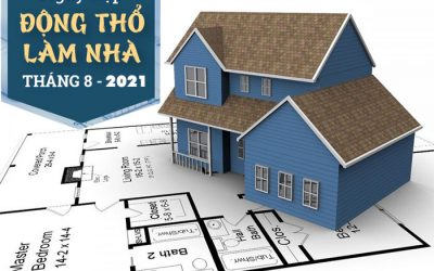 Ngày tốt làm nhà tháng 8 của 12 con giáp