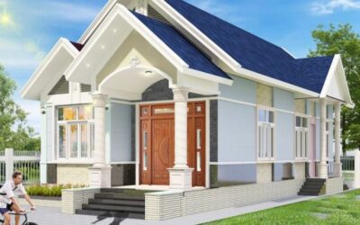 Nhà cấp 4 đẹp mái Thái