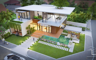 Công trình nhà phố 2 tầng tại Bầu Cả Quảng Ngãi