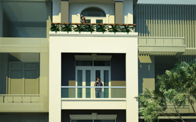 Công trình nhà phố khu tái định cư Phạm Văn Đồng