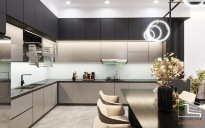Thiết kế phòng bếp đẹp và hiện đại