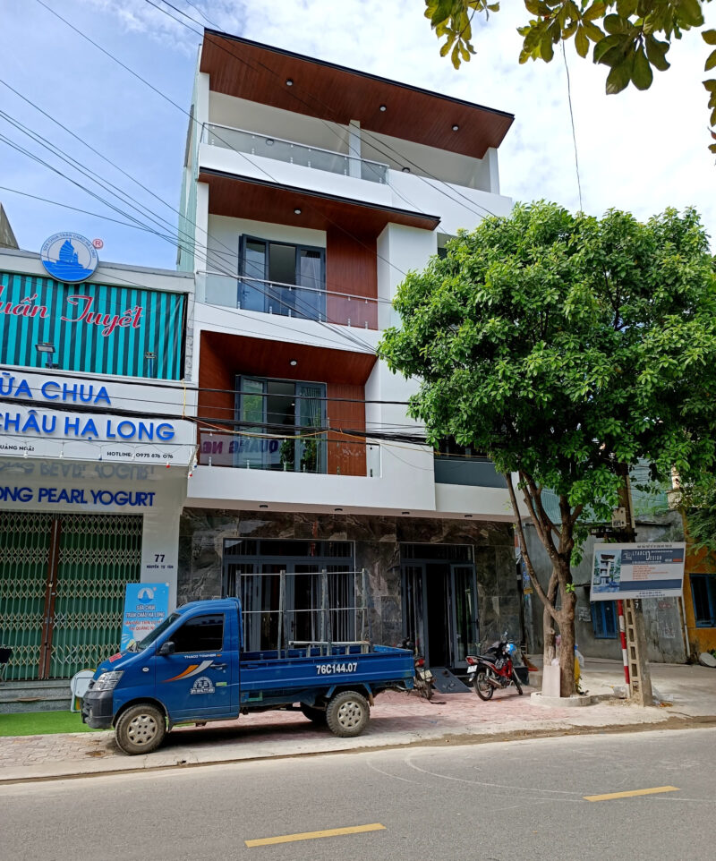Bàn giao công trình nhà phố 4 tầng đường Nguyễn Tự Tân