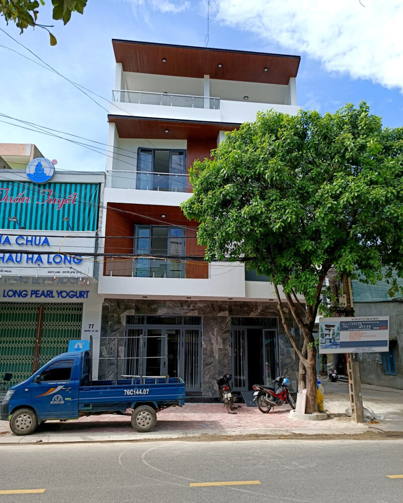 Bàn giao công trình nhà phố 4 tầng đường Nguyễn Tự Tân