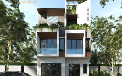 Nhà đôi của hai cha con tại đường Nguyễn Tự Tân Quảng Ngãi