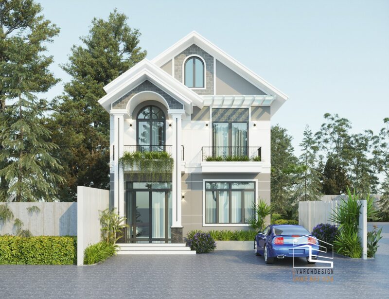 Nhà phố 2 tầng mái thái tại Bình Hoà Bình Sơn Nhà phố 2 tầng mái thái tại Bình Hoà Bình Sơn