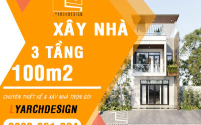 Xây nhà 3 tầng 100m2 hết bao nhiêu tiền?