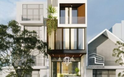 Nhà phố 4 tầng hiện đại tại Quảng Ngãi