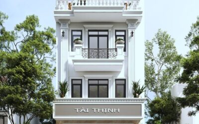 Nhà phố 4 tầng tân cổ điển tại TP. Quảng Ngãi