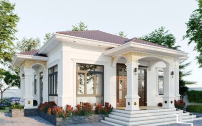 Biệt thự vườn 1 tầng mái Nhật tại Nghĩa Hiệp