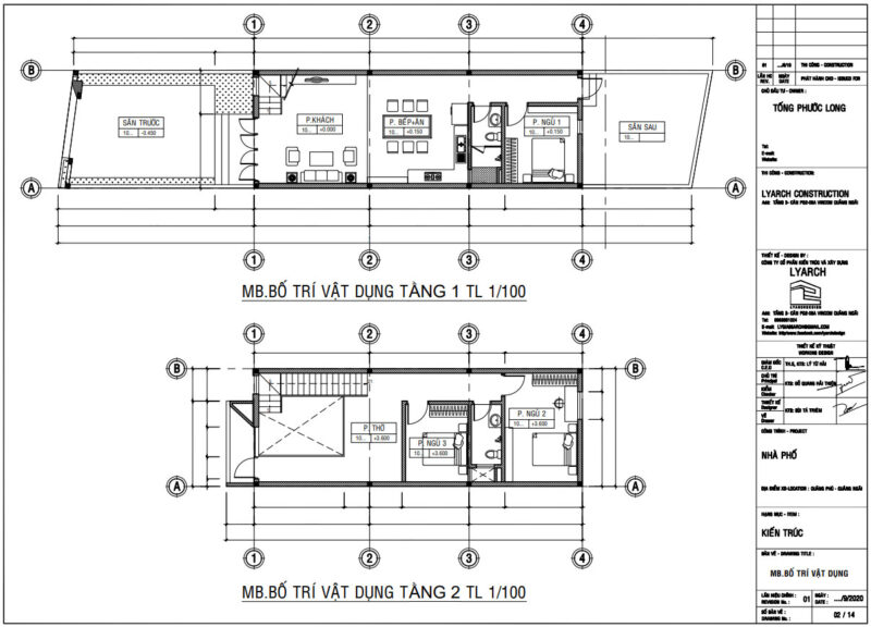 Nhà phố 2 tầng phường Quảng Phú - TP. Quảng Ngãi
