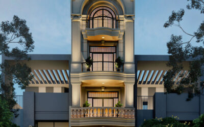 Nhà phố 5 tầng Tân Cổ Điển đường Nguyễn Chí Thanh