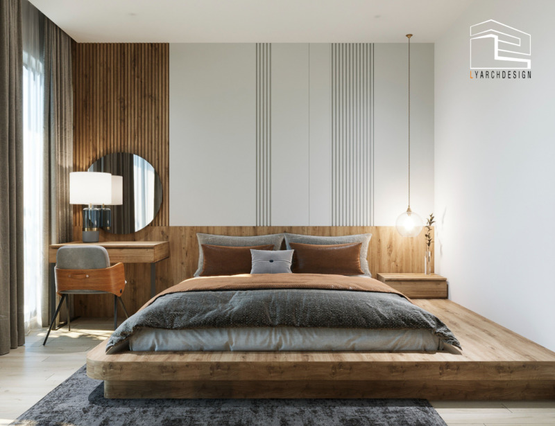 Nhà phố 2 tầng đường Phan Đình Phùng - TP. Quảng Ngãi Phòng ngủ ba mẹ