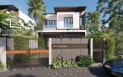 Nhà phố 2 tầng hiện đại KDC Phước Thạnh