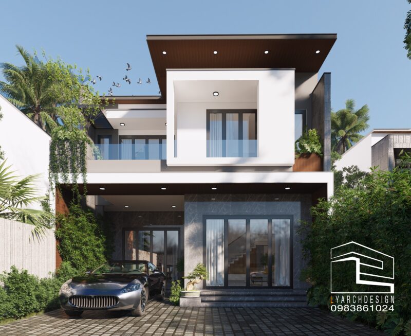 Nhà phố 2 tầng hiện đại KDC Phước Thạnh