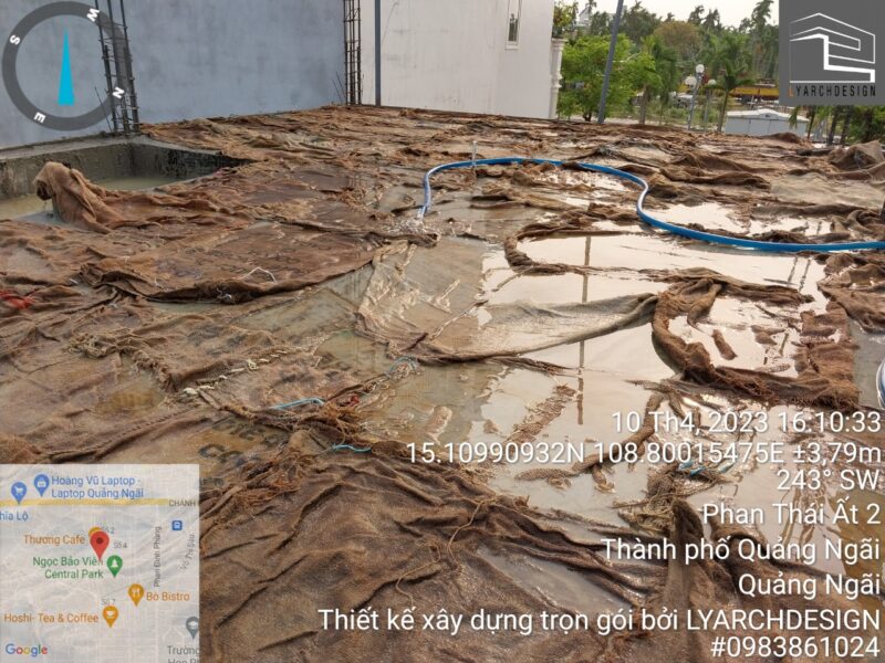 Quy trình bão dưỡng bê tông tại Lyarchdesign