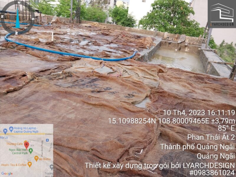 Quy trình bão dưỡng bê tông tại Lyarchdesign