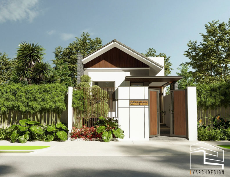 Nhà phố 1 tầng 2 phòng ngủ 6.5x24 Nhà phố 1 tầng 2 phòng ngủ 6.5x24