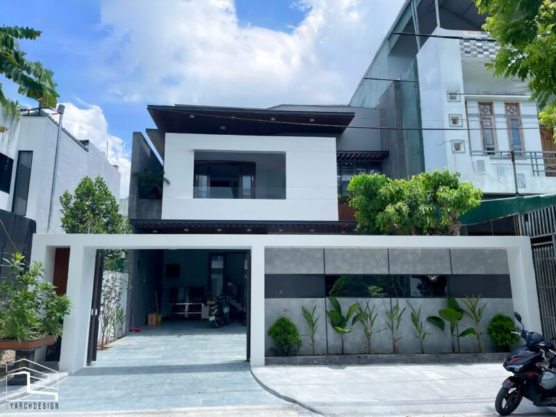 Nhà phố 2 Tầng mái bằng 10x22m nha pho 2 tang thanh thai