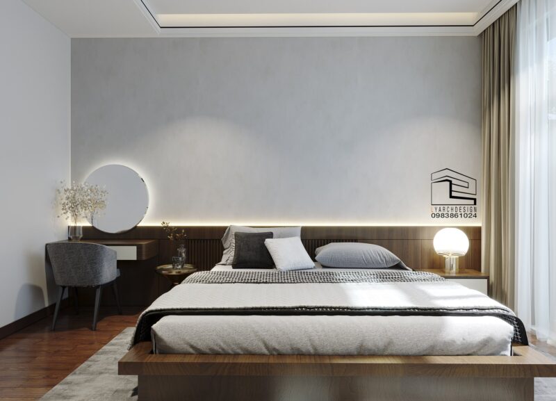Nhà phố 2 Tầng mái bằng 10x22m Phòng ngủ 2