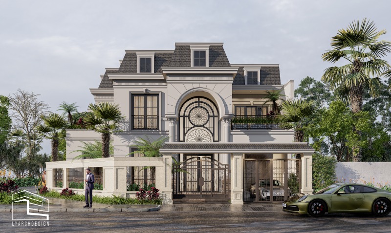 Biệt thự cổ điển tại Nghĩa Dũng