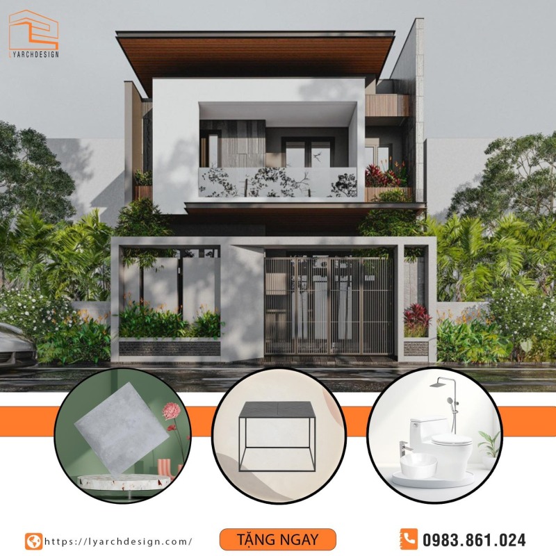 mẫu nhà hiện đại