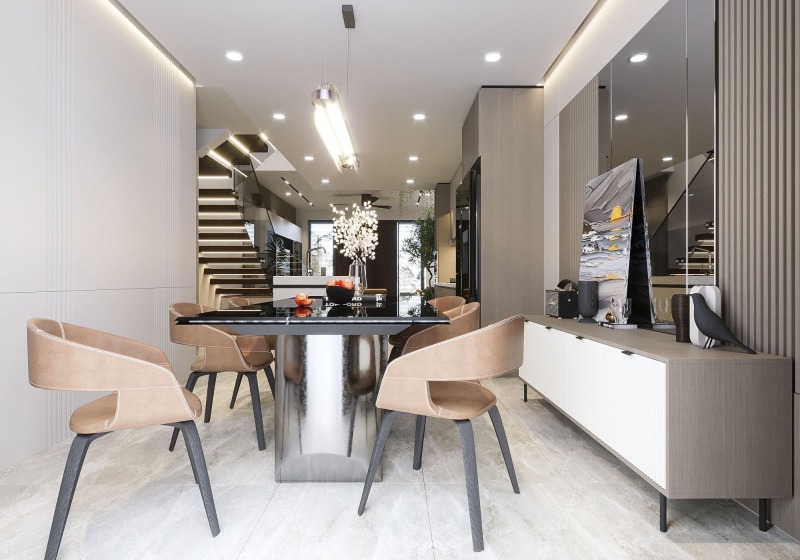 Nhà phố 2 tầng KDC Bàu Cả nhà phố 2 tầng