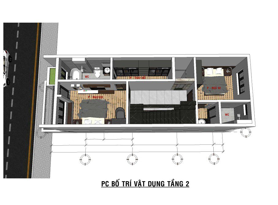 Nhà phố 5 tầng hiện đại tại KDC Bàu Cả 3.jpg