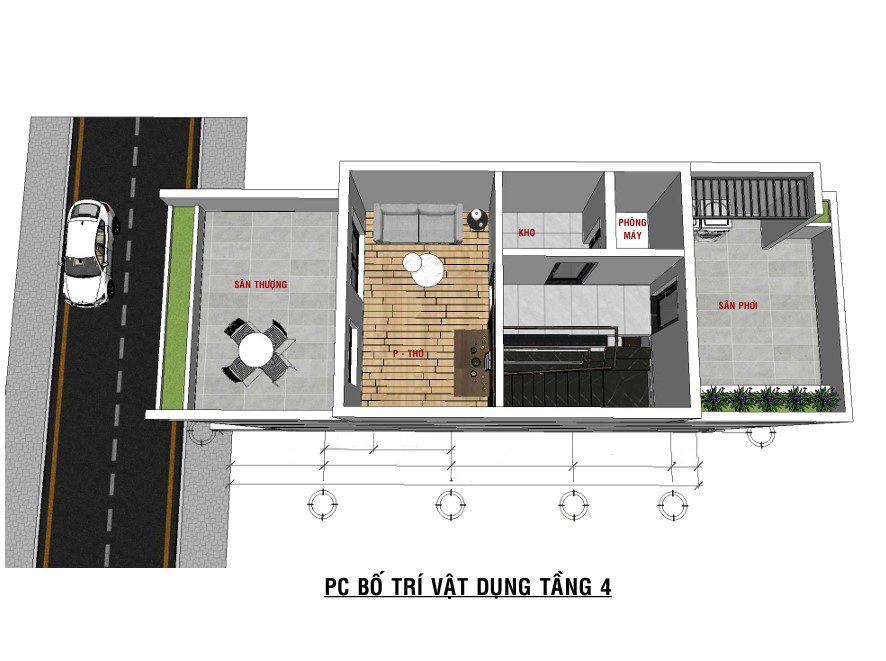 Nhà phố 5 tầng hiện đại tại KDC Bàu Cả 5.jpg