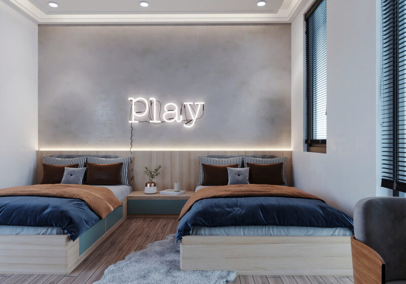 Nội thất phòng ngủ con