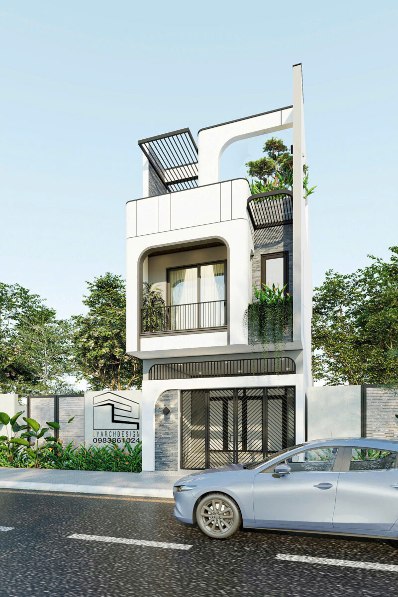 Nhà phố 3 tầng với trải nghiệm sống tiện nghi Nhà phố 3 tầng với trải nghiệm sống tiện nghi