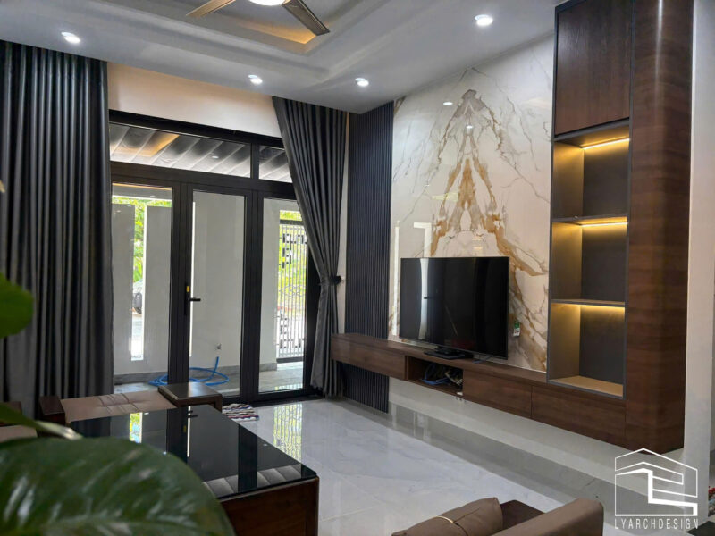 Hoàn thiện biệt thự 2 tầng KDT Ngọc Bảo Viên 4 2