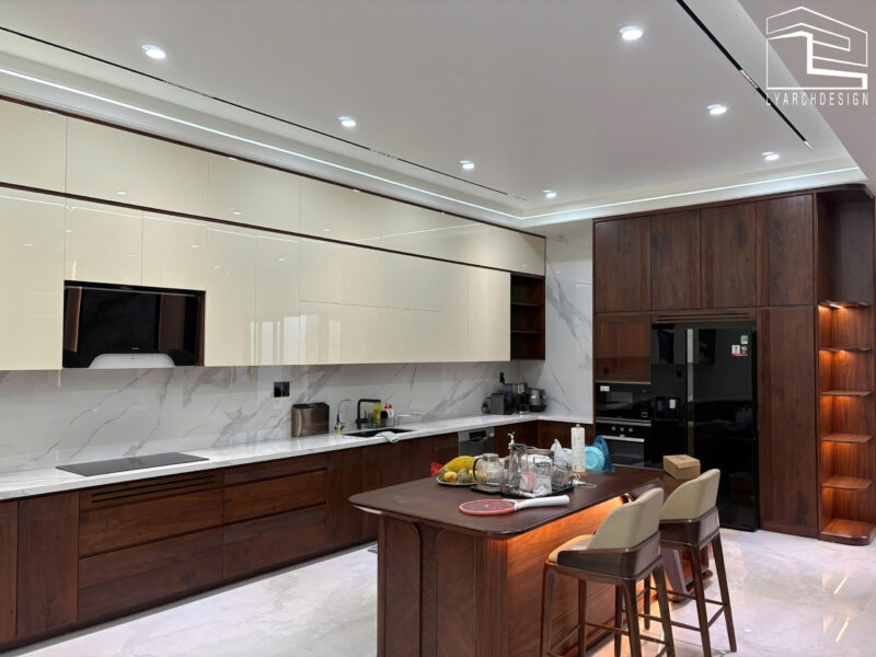 Khu vực bếp – Trái tim của ngôi nhà