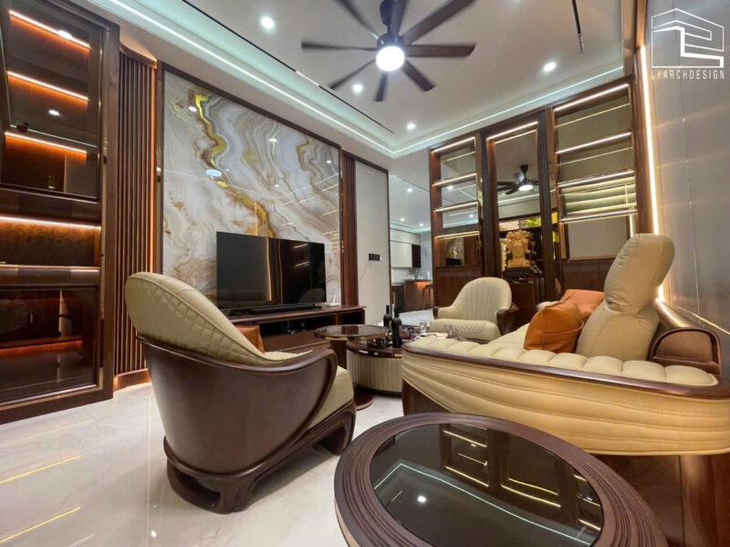 Phòng khách: Sang trọng và ấm cúng