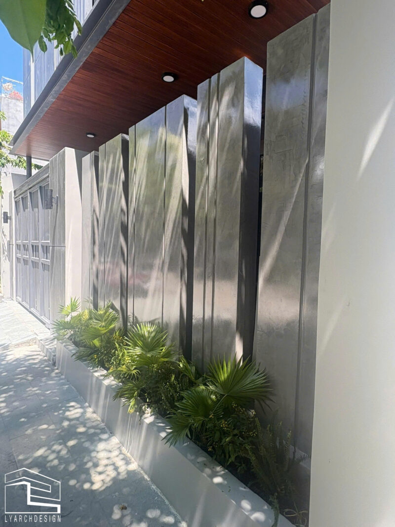 Công trình thực tế biệt thự 3 tầng hiện đại tại KĐT Ngọc Bảo Viên