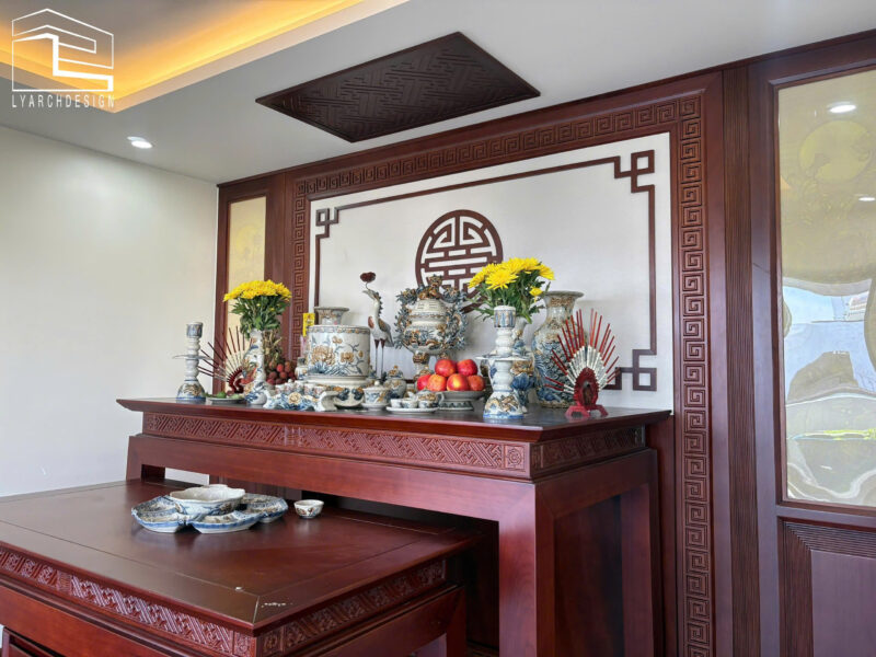 Phòng thờ – Trang nghiêm và thanh tịnh