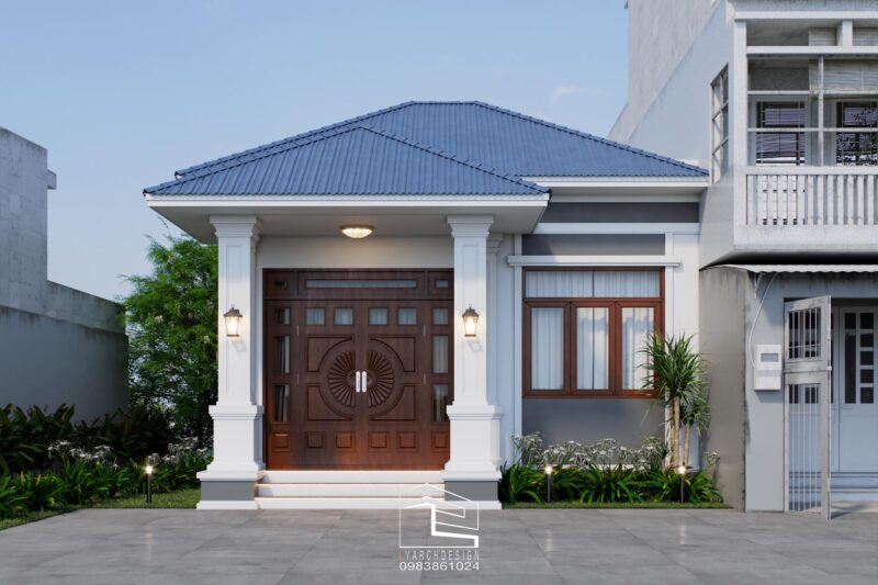 Nhà Phố 1 Tầng Mái Thái Hiện Đại – Giải Pháp Không Gian Sống Lý Tưởng Nhà Phố 1 Tầng Mái Thái Hiện Đại – Giải Pháp Không Gian Sống Lý Tưởng