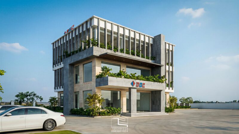 Văn Phòng 3 Tầng Hiện Đại – Giải Pháp Không Gian Làm Việc Hiệu Quả Và Bền Vững 2