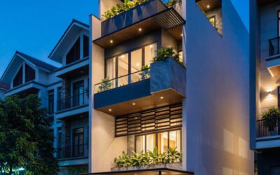 Nhà phố 4 tầng hiện đại – Tối ưu công năng, tinh tế trong từng đường nét