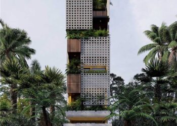 nhà phố 3 tầng phong cách hiện đại