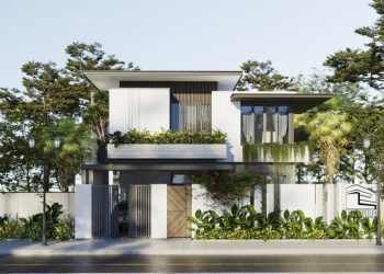 Biệt thự 2 tầng hiện đại và sang trọng hiện đại Biệt thự