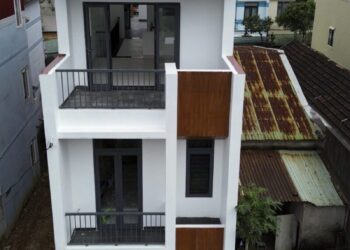 Công trình nhà phố 3 tầng thi công trọn gói 5x20m