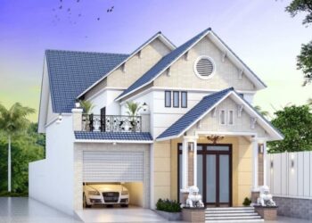 nhà cấp 4 gác lửng