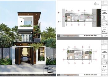 Nhà Phố 3 Tầng 6x20m