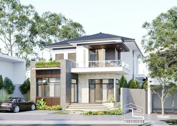 Biệt thự 2 tầng hiện đại tại Quảng Ngãi