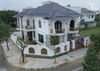 Hoàn thiện thi công trọn gói biệt thự 2 tầng đẳng cấp KĐT Uhome